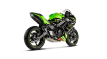 Akrapovic Racing Line Titanium Compleet Uitlaatsysteem zonder E-keur Kawasaki Ninja 650 2017 2020