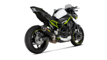 Akrapovic Slip-On Line Carbon Einddemper met E-keur Kawasaki Z900 2017 > 2019