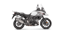 Akrapovic Slip-on Line Titanium met Euro4 Keuring Suzuki V-Strom 1000 2014 2019