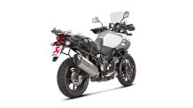 Akrapovic Slip-on Line Titanium met Euro4 Keuring Suzuki V-Strom 1000 2014 2019