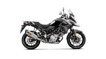 Akrapovic Racing Line Titanium Einddemper zonder E-keur Suzuki V-Strom 650 2017 2020