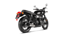 Akrapovic Slip-on Line Titanium Einddemper Set met Euro4 Keuring Triumph Bonneville T100 2017 2020