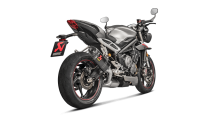 Akrapovic Slip-on Line Carbon met Euro4 Keuring Triumph Street Triple 765 2017 2019