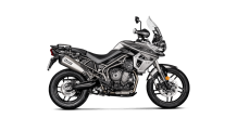 Akrapovic Slip-on Line Titanium Einddemper met Euro4 Keuring Triumph Tiger 800 2018 2020