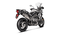 Akrapovic Slip-on Line Titanium Einddemper met Euro4 Keuring Triumph Tiger 800 2018 2020