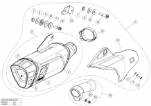 Akrapovic Slip-on Line Titanium Einddemper met Euro4 Keuring Yamaha YZF-R1 2020