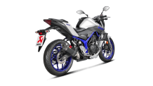Akrapovic Slip-On Line Carbon Einddemper met EURO4 Keuring Yamaha MT-03 2016 2020