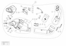 Akrapovic Racing Line Titanium Compleet Uitlaatsysteem met E-keur Yamaha MT-07 2021