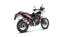 Akrapovic Slip-on Line Titanium Einddemper met Euro4 Keuring Yamaha Tenere 700 2019 2020