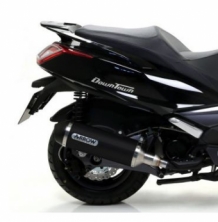 Arrow Urban Aluminium Dark einddemper met E-keur incl. Katalysator Kymco 350i 2015 2016