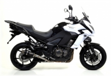 Arrow GP2 RVS Black Einddemper zonder E-keur Kawasaki Versys 1000 2015 > 2016