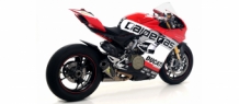 Arrow Titanium Works Carby Endcaps Einddemper Set zonder E-keur Ducati Panigale V4 2018 2019