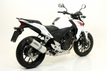 Arrow Race-Tech Aluminium Einddemper met E-keur incl. Linkpipe Honda CB 500 F 2013 > 2015