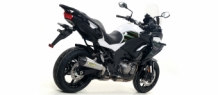 Arrow X-Kone Nichrom Slip-on Einddemper met Carbon Endcap Euro4 gekeurd Kawasaki Versys 1000 2019 2020