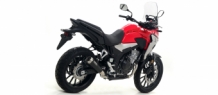 Arrow Pro-Race Nichrom Dark Einddemper met Euro4 Keuring Honda CB500X 2019 2020