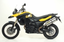 Arrow Maxi Race-Tech Aluminium Einddemper met E-keur BMW F 800 GS / Adventure 2008 > 2016