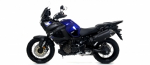 Arrow Maxi Race-Tech Aluminium Dark met Carbon Endcap Einddemper met E-keur Yamaha XT 1200 Z Super Tenere 2010 2020