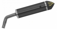 Arrow Maxi Race-Tech Aluminium Dark met Carbon Endcap Einddemper met E-keur Yamaha XT 1200 Z Super Tenere 2010 2020
