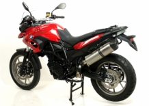 Arrow Maxi Race-Tech Aluminium Einddemper met E-keur BMW F 700 GS 2012 > 2016