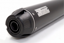 Arrow Rebel 2-1 Compleet Uitlaatsysteem RVS Black met E-keur Kawasaki S650 Vulcan 2014 2016