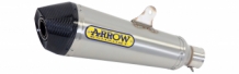Arrow X-Kone Nichrom Slip-on Einddemper met Carbon Endcap Euro4 gekeurd Kawasaki Versys 1000 2019 2020