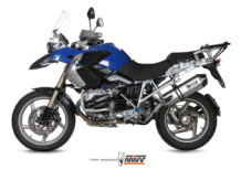 Mivv Speed Edge RVS met Carbon Endcap Slip-on Einddemper met E-keur BMW R 1200 GS 2008 2009