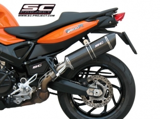 SC Project Oval Carbon Slip-on met Carbon Endcap F 800 R 2009-2014