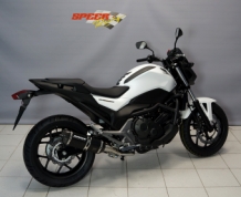Bodis Penta-Tec II RVS Black Einddemper met E-keur Honda NC 700 S / X 2012 2013