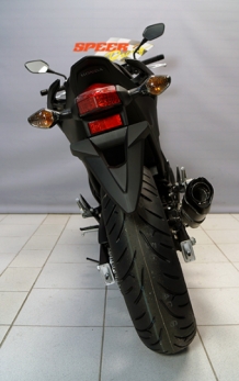 Bodis Penta-Tec II RVS Black Einddemper met E-keur Honda NC 700 S / X 2012 2013