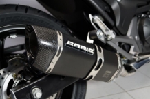 Bodis Penta-Tec II RVS Black Einddemper met E-keur Honda NC 700 S / X 2012 2013