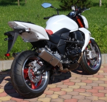 Bodis SB1-S(K) RVS Brushed Einddemper Set (L+R) met E-keur incl. Kat. Kawasaki Z 1000 2007 2009