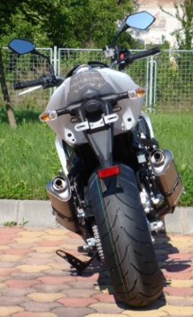 Bodis SB1-S(K) RVS Brushed Einddemper Set (L+R) met E-keur incl. Kat. Kawasaki Z 1000 2007 2009