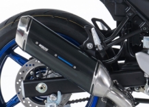 BOS Street Fox Carbon Steel Einddemper met Euro4 Keuring incl. Color Kit Suzuki SV 650 2016 > 2020