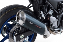 BOS Street Fox Carbon Steel Einddemper met Euro4 Keuring incl. Color Kit Suzuki SV 650 2016 > 2020