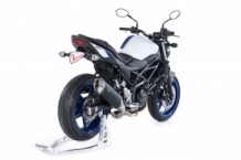 BOS Street Fox Carbon Steel Einddemper met Euro4 Keuring incl. Color Kit Suzuki SV 650 2016 > 2020