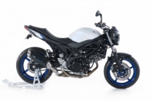 BOS Street Fox Carbon Steel Einddemper met Euro4 Keuring incl. Color Kit Suzuki SV 650 2016 > 2020