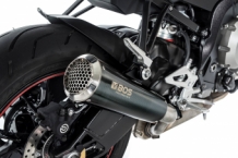 BOS SSEC RR Carbon Steel Einddemper met Euro4 Keuring BMW S 1000 R 2017 > 2020