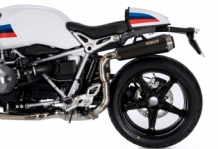 BOS SSEC GT (2-2) Carbon Steel Einddemper Set met Euro4 Keuring BMW R nine T (alle Modellen) 2017- 2019