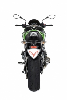 BOS SSEC RR Carbon Steel Einddemper zonder E-keur incl. Heatshield Kawasaki Z 900 2017 > 2019