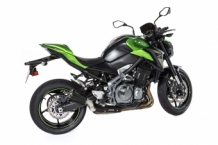 BOS SSEC RR Carbon Steel Einddemper zonder E-keur incl. Heatshield Kawasaki Z 900 2017 > 2019