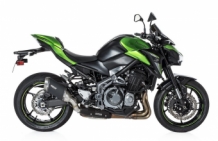 BOS Street Fox Black Edition Einddemper met Euro4 Keuring Kawasaki Z 900 2017 - 2019