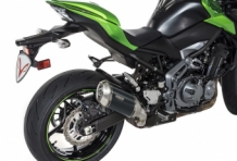 BOS Street Fox Carbon Steel Einddemper met Euro4 Keuring Kawasaki Z 900 2017 > 2019