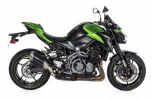 BOS Street Fox Carbon Steel Einddemper met Euro4 Keuring Kawasaki Z 900 2017 > 2019