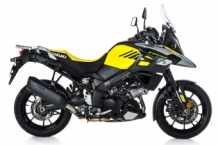 BOS Desert Fox Black Edition Einddemper met E-keur Suzuki DL 1000 V-Strom 2017 > 2019