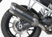 BOS Desert Fox Carbon Steel Einddemper met E-keur BMW R 1200 RS 2015-2016