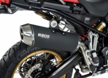 BOS Dunefox Black Edition Einddemper met Euro4 Keuring BMW F 850 GS 2017- 2019