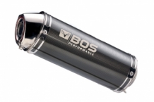 BOS Midget (4-2) Carbon Steel Einddemper Set met E-keur Suzuki GSX-R 1000 2007-2008