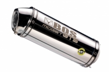 BOS Midget (4-2) RVS Polished Einddemper Set met E-keur Suzuki GSX-R 1000 2007-2008