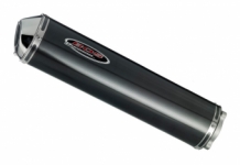 BOS Oval 110CS Carbon Steel Einddemper met E-keur Yamaha YZF 600 R 1994 - 1997