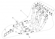 Akrapovic Voorbocht RVS BMW S 1000 RR 2017 2018